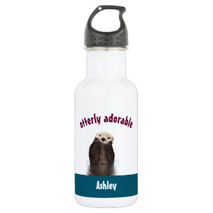 Sehr erlesene Puppe mit Niedlichem Otter-Foto Trinkflasche