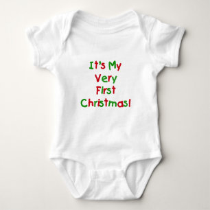 Sehr erste Weihnachtsgeschenke und Geschenke Baby Strampler