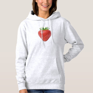 Sehr freundlich Strawberry Lover Zitat Grundgepfle Hoodie