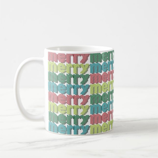 Sehr froh! Mug Kaffeetasse (Links)