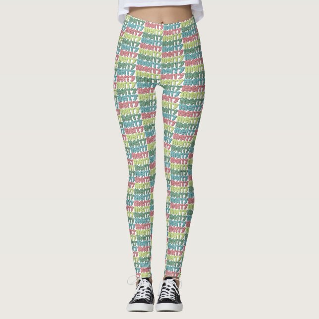 Sehr frohe Leggings (Vorderseite)