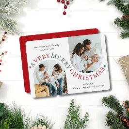 Sehr frohe Weihnachten Modernes Foto