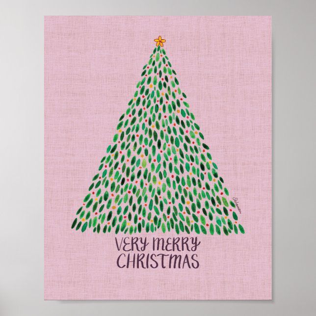 Sehr frohe Weihnachten Poster (Vorne)