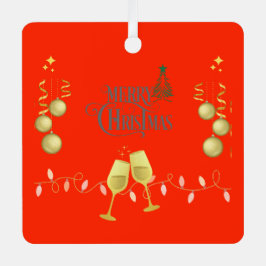 Sehr frohe Weihnachts-Foto Bäume Ornament Aus Metall