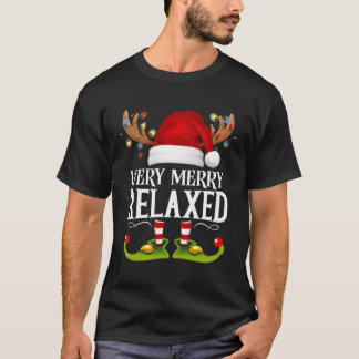 Sehr frohe X-Mas entspannt T-Shirt