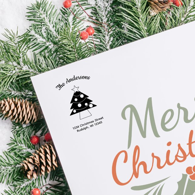 Sehr froher Starlight Weihnachtsbaum Permastempel (Von Creator hochgeladen)