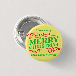 Sehr fröhliche Weihnachtsfeiertage-Taste Button