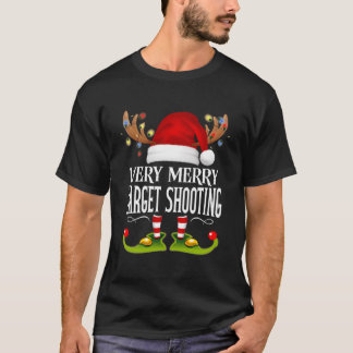 Sehr fröhliches X-Mas Zielschießen T-Shirt
