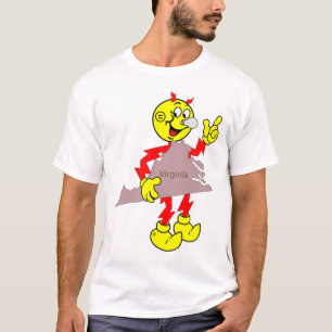 Sehr Fun Reddy Kilowatt Virginia T - Shirt