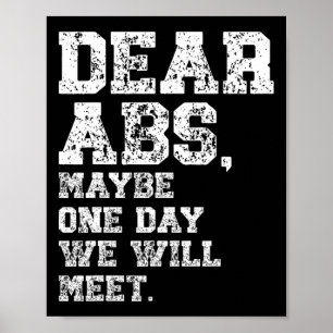 Sehr geehrte Abs. Vielleicht ein T-Shirt für eine  Poster