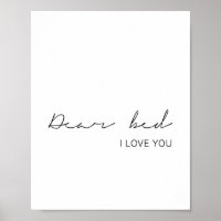 Sehr geehrte Bed I Liebe Sie