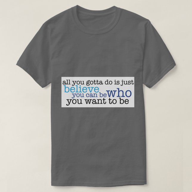 Sehr geehrte Evan Hansen Sincerely Me Quote T-Shirt (Design vorne)