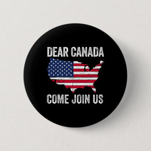 Sehr geehrte Kanada kommt zu US-Präsident Trump Fu Button