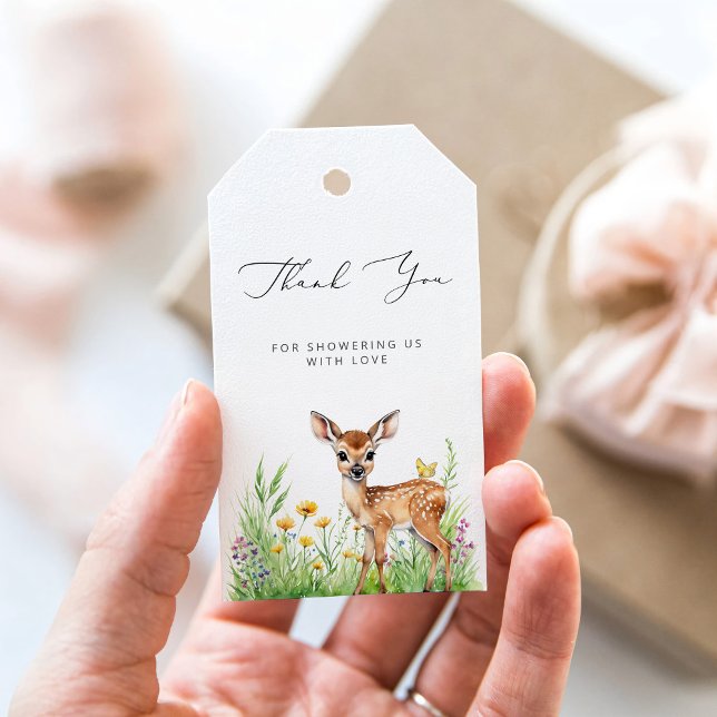 Sehr geehrte Kinderdusche Danke. Geschenkanhänger (Von Creator hochgeladen)