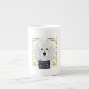 Sehr geehrte Mama, ich kann erklären, ich Poodle M Prozellantasse