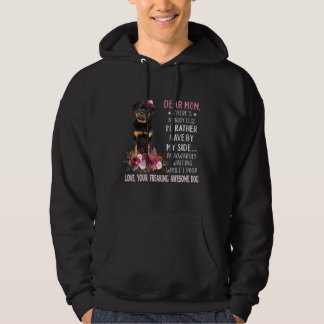 Sehr geehrte Mama Mama Dog Eigentümer glücklichen Hoodie