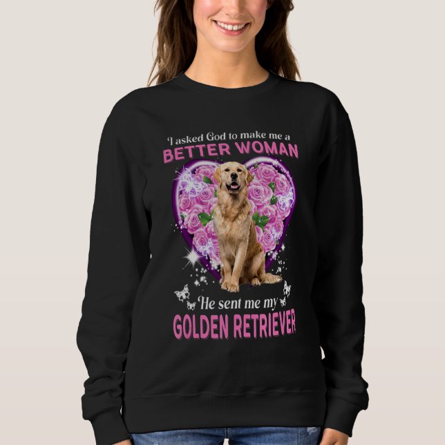 Sehr geehrte Mama Mama Dog Eigentümer glücklichen  Sweatshirt (Vorderseite)