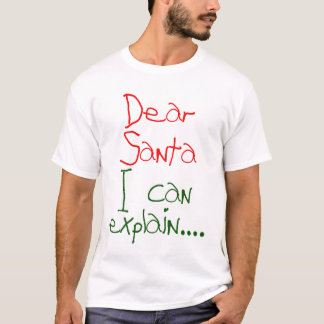 Sehr geehrte Santa #1 T-Shirt