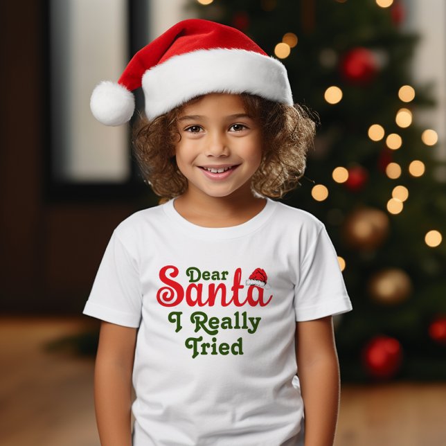 Sehr geehrte Santa Custom Weihnachts Familie Grupp T-Shirt (Von Creator hochgeladen)
