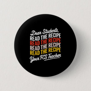 Sehr geehrte Schüler, lesen Sie das Rezept Ihre Fc Button