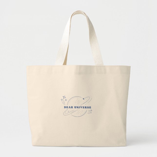 Sehr geehrte Universe Tote Bag Jumbo Stoffbeutel (Vorne)