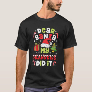 Sehr geehrte Weihnachtsmänner, hat es Candy Canes T-Shirt