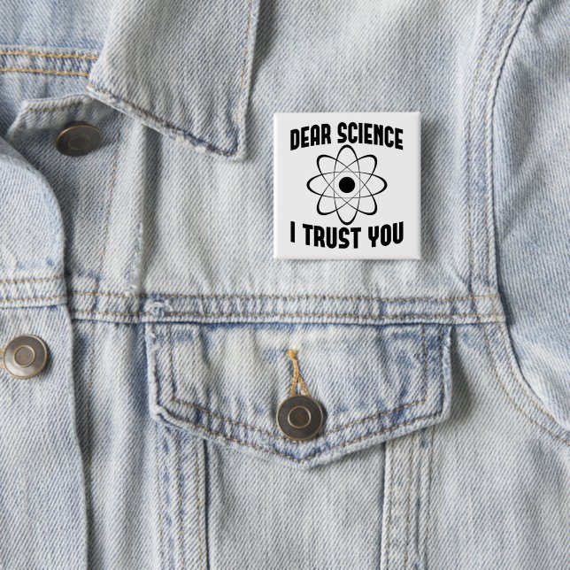 Sehr geehrte Wissenschaft, ich vertraue Ihnen - Fu Button (Beispiel)