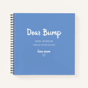 Sehr geehrter Bump Keepake Pregnancy Journal Notizbuch