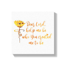 Sehr geehrter Herr hilf mir, die Sonnenblume Chris