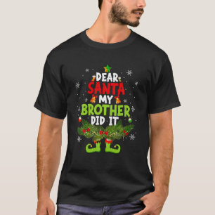 Sehr geehrter Herr Weihnachtsbruder hat es ELF gem T-Shirt