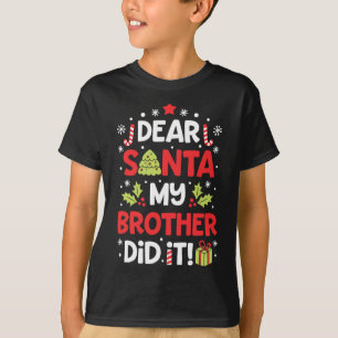 Sehr geehrter Herr Weihnachtsbruder hat Weihnachts T-Shirt
