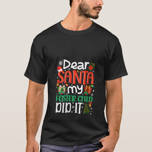 Sehr geehrter Herr Weihnachtsmann, das Kind hat es T-Shirt (Vorderseite)