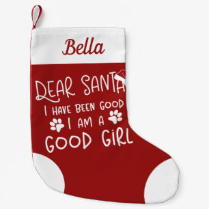 Sehr geehrter Herr Weihnachtsmann, ich war ein gut Kleiner Weihnachtsstrumpf