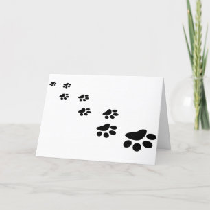 Sehr geehrter Hund Vater Mama Anpassbare Pet Name Dankeskarte