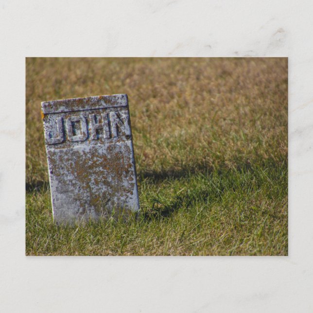 Sehr geehrter John Postkarte (Vorderseite)