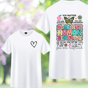 Sehr geehrter kleiner Mensch hinter mir Tshirt