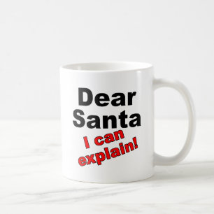 Sehr geehrter Santa Funny Mug Kaffeetasse