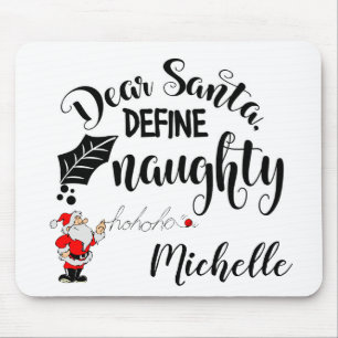 Sehr geehrter Santa Mousepad