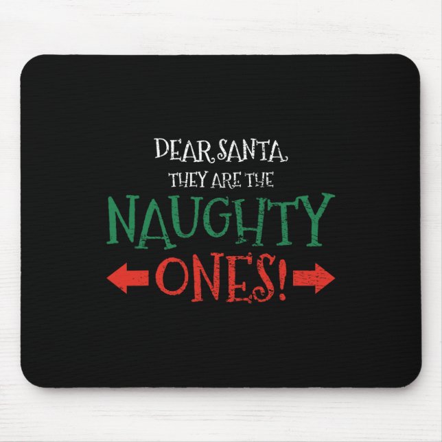Sehr geehrter Santa Mousepad (Vorne)
