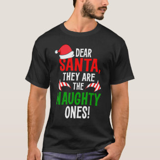 Sehr geehrter Santa, sie sind die schmucken Pajama T-Shirt