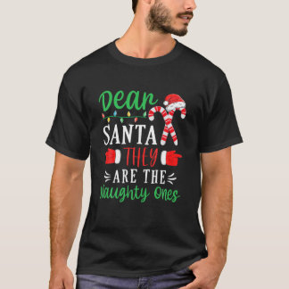 Sehr geehrter Santa, sie sind die schmucken Pajama T-Shirt
