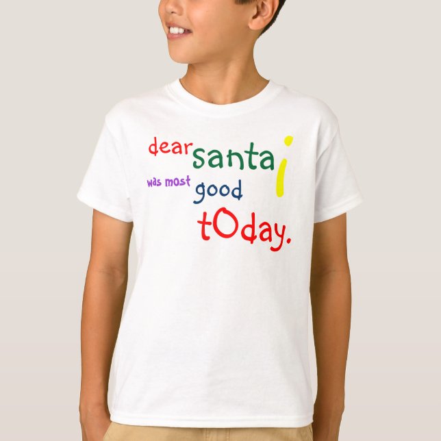 Sehr geehrter Santa T - Shirt (Vorderseite)