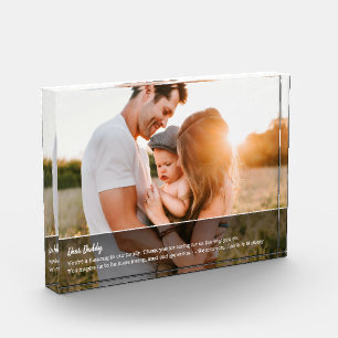 Sehr geehrter Vater Personalisiert Foto Message Ke