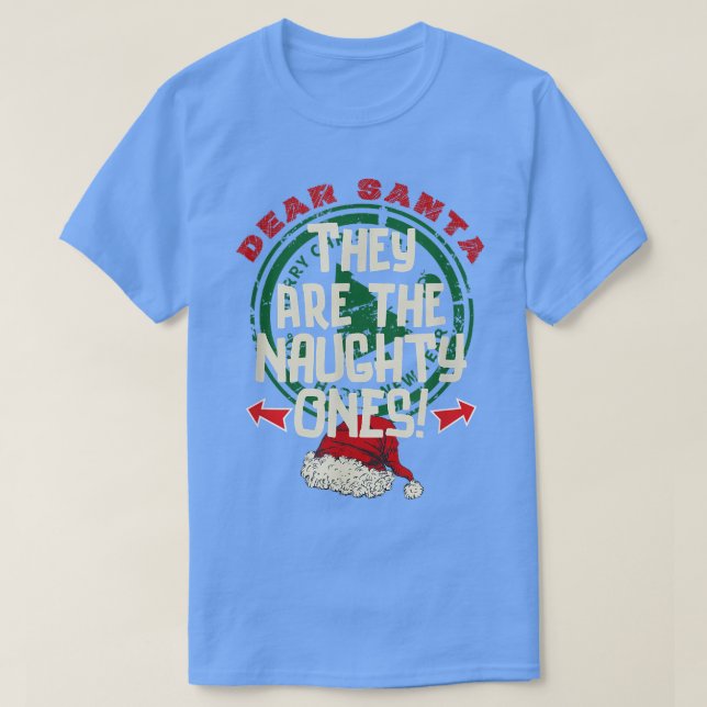 Sehr geehrter Weihnachtsmann, das sind die scheußl T-Shirt (Design vorne)