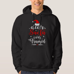 Sehr geehrter Weihnachtsmann I war Gerahmt, geil o Hoodie