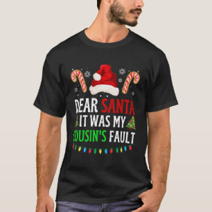 Sehr geehrter Weihnachtsmann war die schäbige Fami T-Shirt