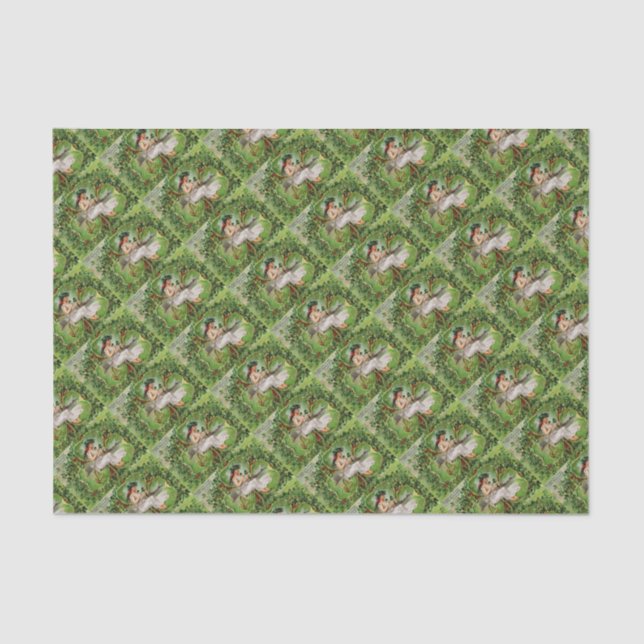 Sehr geehrtes kleines Kleeblatt Seidenpapier (Vorderseite)