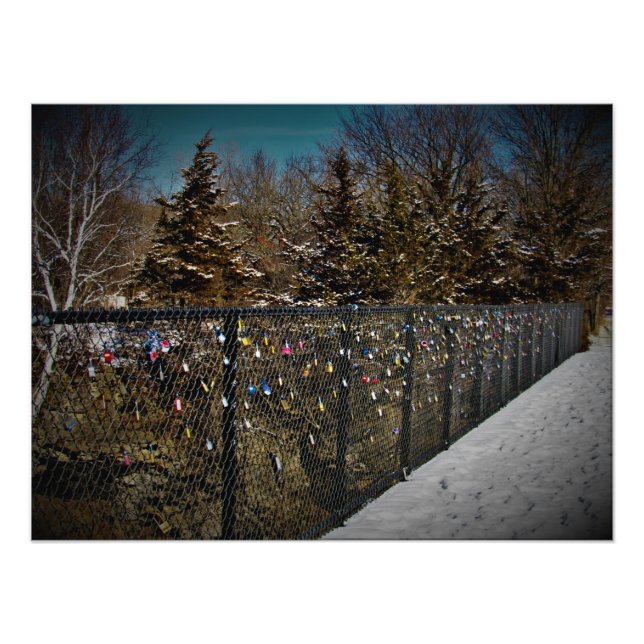 "Sehr geliebt" Fotodruck (Vorne)