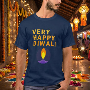Sehr glücklicher Diwali T-Shirt