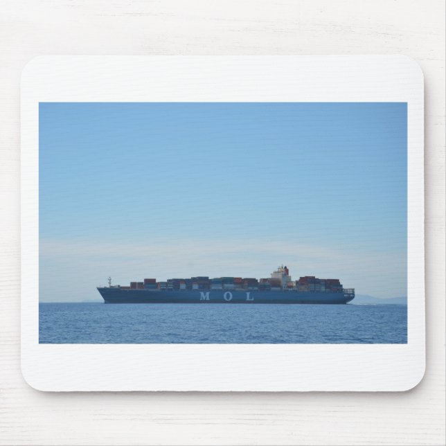 Sehr großes Containerschiff Mousepad (Vorne)